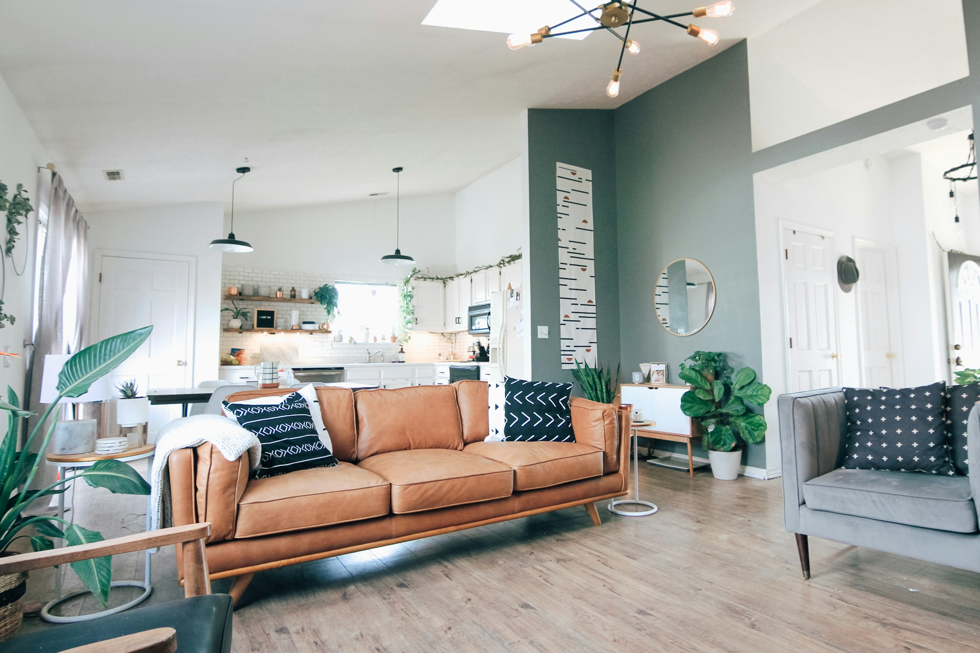 Contemporary living space